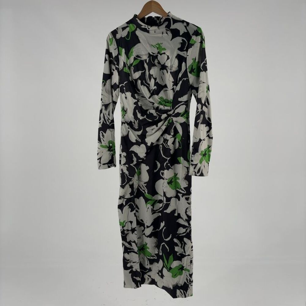 Lela Rose Draped Sheath Dress